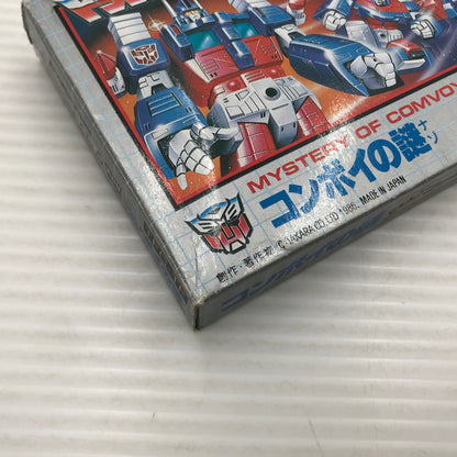 【中古品】 タカラ ファミコンソフト トランスフォーマー コンボイの謎 動作確認済み カビの付着あり 023-261002-ti-16-tagh 万代Net店