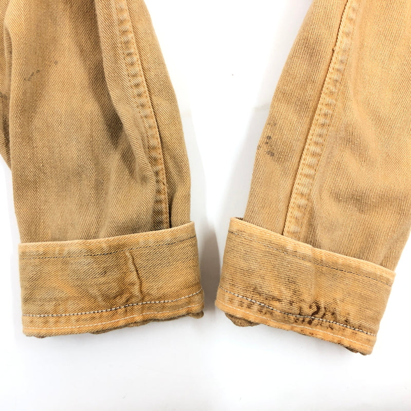 【中古品】【メンズ】 SUGAR CANE シュガーケーン DISTRESSED FINISH WORK SHIRT LOT241 ディストレスド フィニッシュ ワークシャツ カジュアルシャツ 長袖シャツ トップス 145-261010-hn-06-fur サイズ：36 カラー：ベージュ系 万代Net店