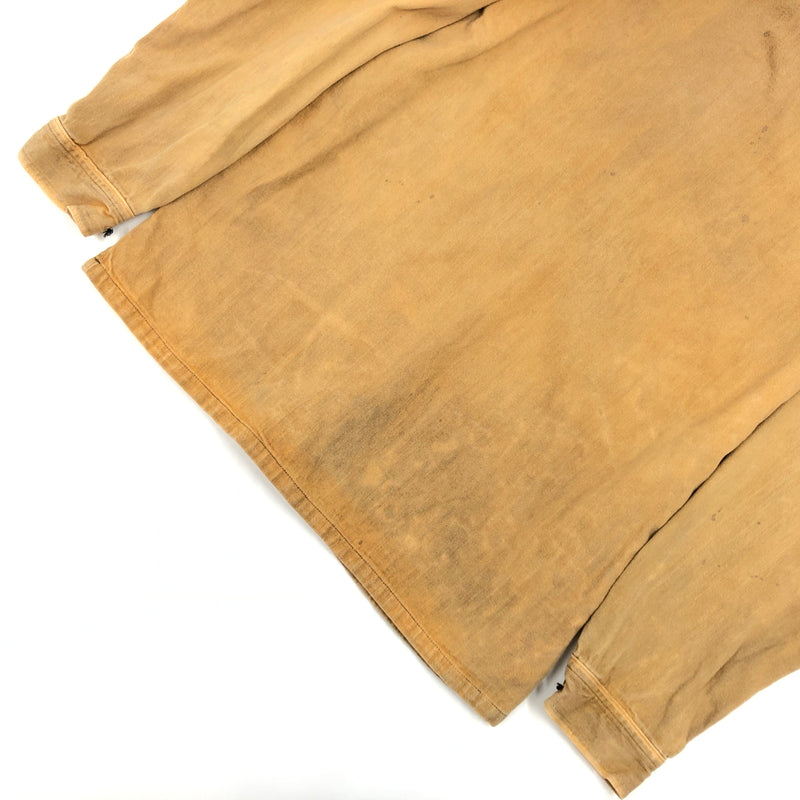【中古品】【メンズ】 SUGAR CANE シュガーケーン DISTRESSED FINISH WORK SHIRT LOT241 ディストレスド フィニッシュ ワークシャツ カジュアルシャツ 長袖シャツ トップス 145-261010-hn-06-fur サイズ：36 カラー：ベージュ系 万代Net店