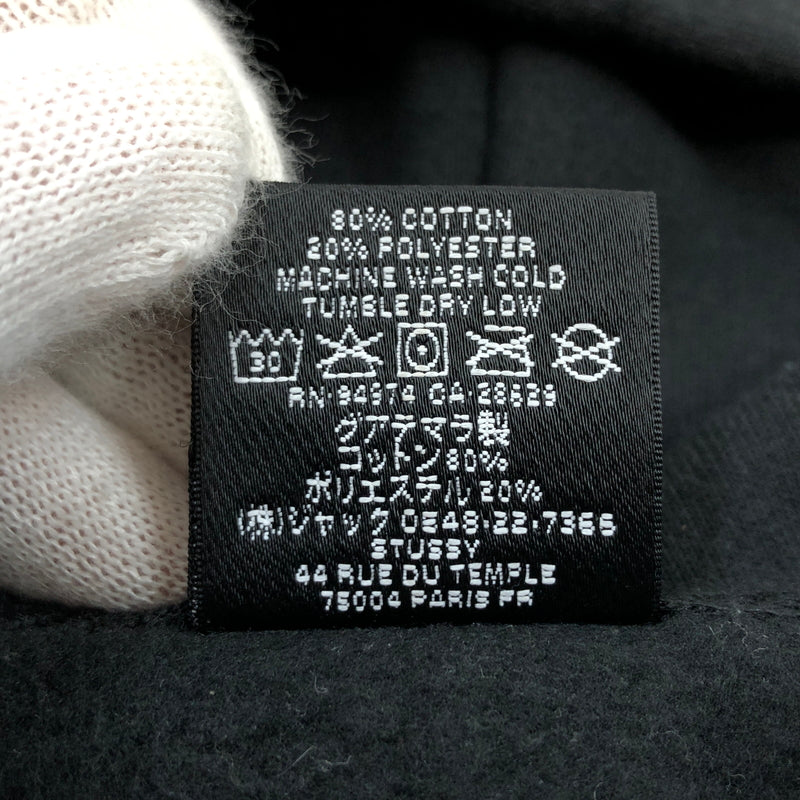 【中古品】【メンズ】 STUSSY ステューシー FULL ZIP HOODIE SWEATSHIRT 1974854 フルジップフーディー スウェットシャツ パーカー トップス 142-261010-hn-07-fur サイズ：L カラー：ブラック/ホワイト 万代Net店