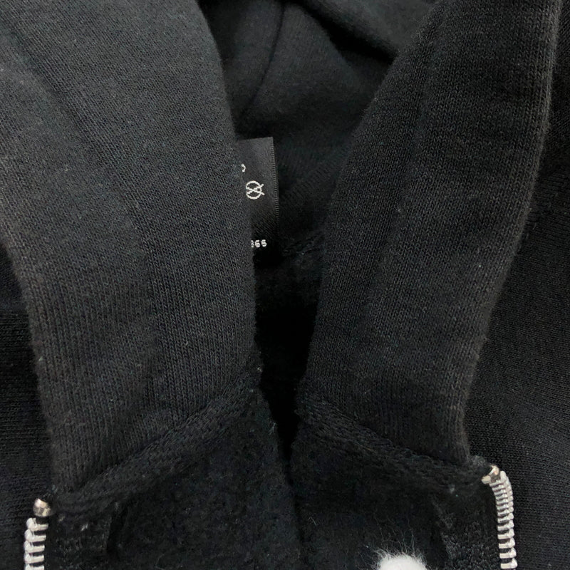 【中古品】【メンズ】 STUSSY ステューシー FULL ZIP HOODIE SWEATSHIRT 1974854 フルジップフーディー スウェットシャツ パーカー トップス 142-261010-hn-07-fur サイズ：L カラー：ブラック/ホワイト 万代Net店
