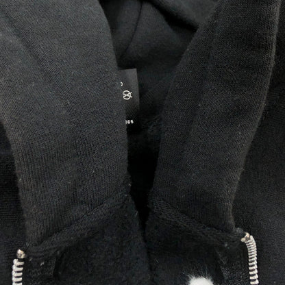 【中古品】【メンズ】 STUSSY ステューシー FULL ZIP HOODIE SWEATSHIRT 1974854 フルジップフーディー スウェットシャツ パーカー トップス 142-261010-hn-07-fur サイズ：L カラー：ブラック/ホワイト 万代Net店