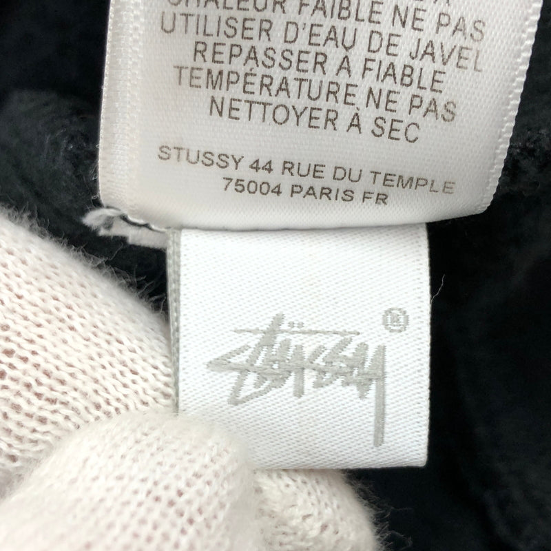 【中古品】【メンズ】 STUSSY ステューシー FULL ZIP HOODIE SWEATSHIRT 1974854 フルジップフーディー スウェットシャツ パーカー トップス 142-261010-hn-07-fur サイズ：L カラー：ブラック/ホワイト 万代Net店