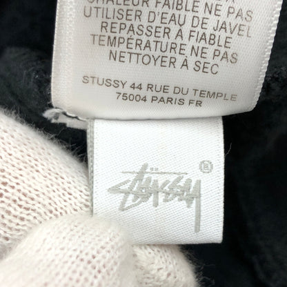 【中古品】【メンズ】 STUSSY ステューシー FULL ZIP HOODIE SWEATSHIRT 1974854 フルジップフーディー スウェットシャツ パーカー トップス 142-261010-hn-07-fur サイズ：L カラー：ブラック/ホワイト 万代Net店