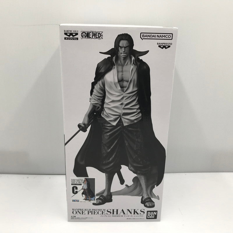【中古美品】 バンプレくじ PREMIUM ワンピース シャンクス C賞 メタリックカラー 未開封 047-260702-ti-08-tagh 万代Net店