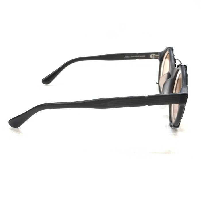 【中古品】【メンズ/レディース】 beautiful people ビューティフルピープル JINS ジンズ クリップオン サングラス アイウェア ブランド 203-260208-gm-29-fuz カラー：ブラック 万代Net店