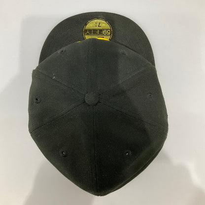 【中古品】【メンズ】 NEW ERA ニューエラ 59FIFTY オークランド・アスレチックス キャップ 185-260422-SS-02-iwa サイズ：7 3/4 カラー：ブラック 万代Net店