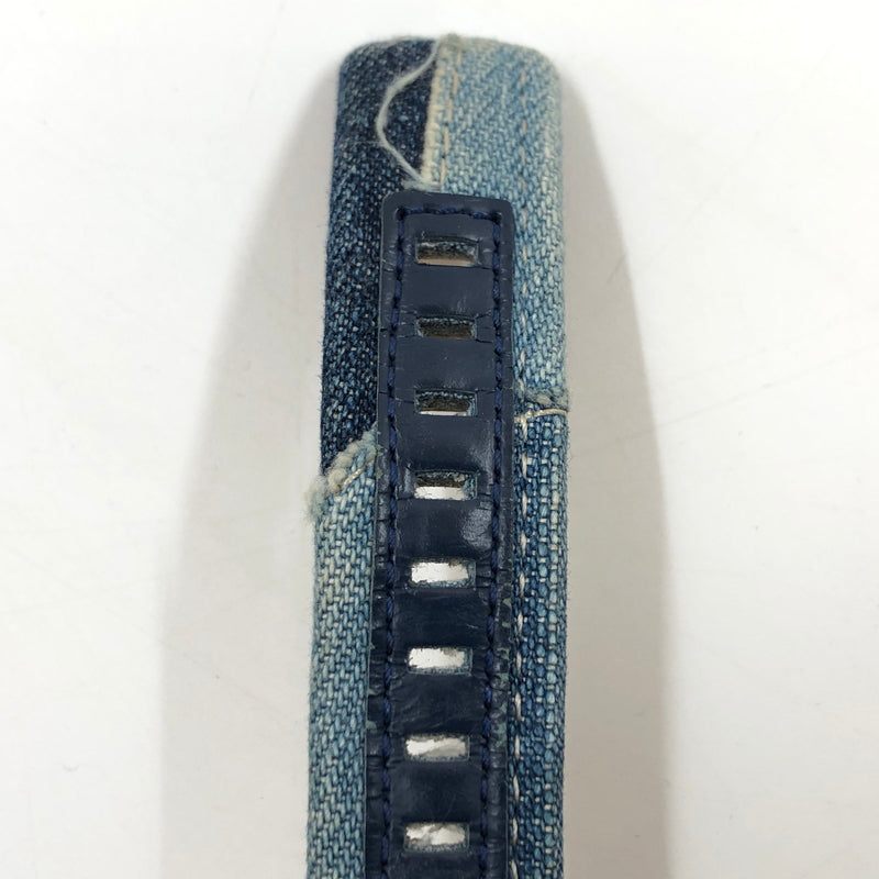 【現状渡し品】【レディース】 DIESEL ディーゼル DENIM STRAP KRAY ANALOG WATCH DZ5510 デニムストラップ クレイ アナログ 腕時計 197-260718-hn-07-fur カラー：ブルー/ゴールド 万代Net店