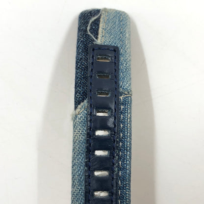 【現状渡し品】【レディース】 DIESEL ディーゼル DENIM STRAP KRAY ANALOG WATCH DZ5510 デニムストラップ クレイ アナログ 腕時計 197-260718-hn-07-fur カラー：ブルー/ゴールド 万代Net店