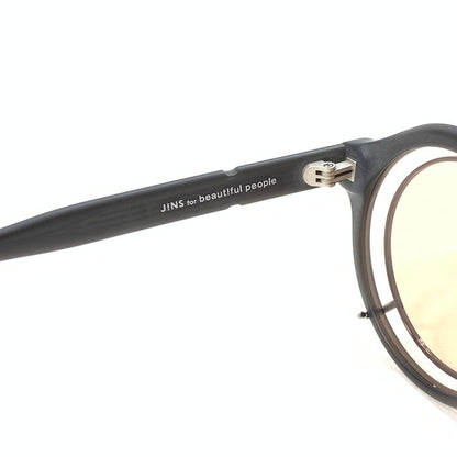 【中古品】【メンズ/レディース】 beautiful people ビューティフルピープル JINS ジンズ クリップオン サングラス アイウェア ブランド 203-260208-gm-29-fuz カラー：ブラック 万代Net店