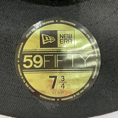 【中古品】【メンズ】 NEW ERA ニューエラ 59FIFTY オークランド・アスレチックス キャップ 185-260422-SS-02-iwa サイズ：7 3/4 カラー：ブラック 万代Net店