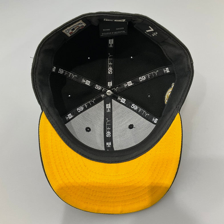 【中古品】【メンズ】 NEW ERA ニューエラ 59FIFTY オークランド・アスレチックス キャップ 185-260422-SS-02-iwa サイズ：7 3/4 カラー：ブラック 万代Net店