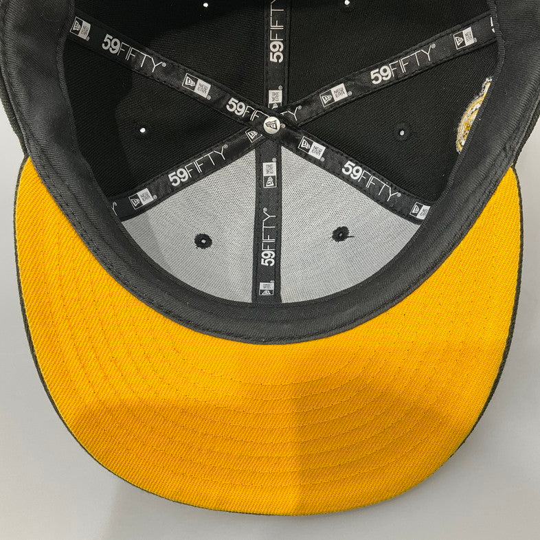 【中古品】【メンズ】 NEW ERA ニューエラ 59FIFTY オークランド・アスレチックス キャップ 185-260422-SS-02-iwa サイズ：7 3/4 カラー：ブラック 万代Net店