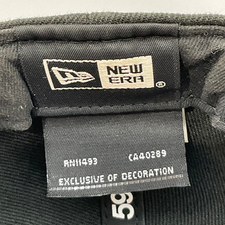 【中古品】【メンズ】 NEW ERA ニューエラ 59FIFTY オークランド・アスレチックス キャップ 185-260422-SS-02-iwa サイズ：7 3/4 カラー：ブラック 万代Net店