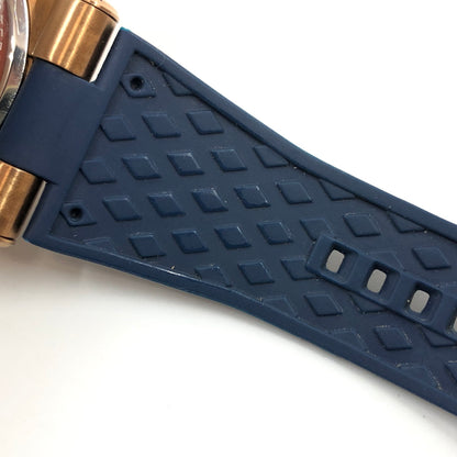 【中古品】【メンズ】 MICHAEL KORS マイケルコース CHRONOGRAPH WATCH MK-8295 クロノグラフ アナログ 腕時計 197-260718-hn-08-fur カラー：ネイビー/ローズゴールド 万代Net店