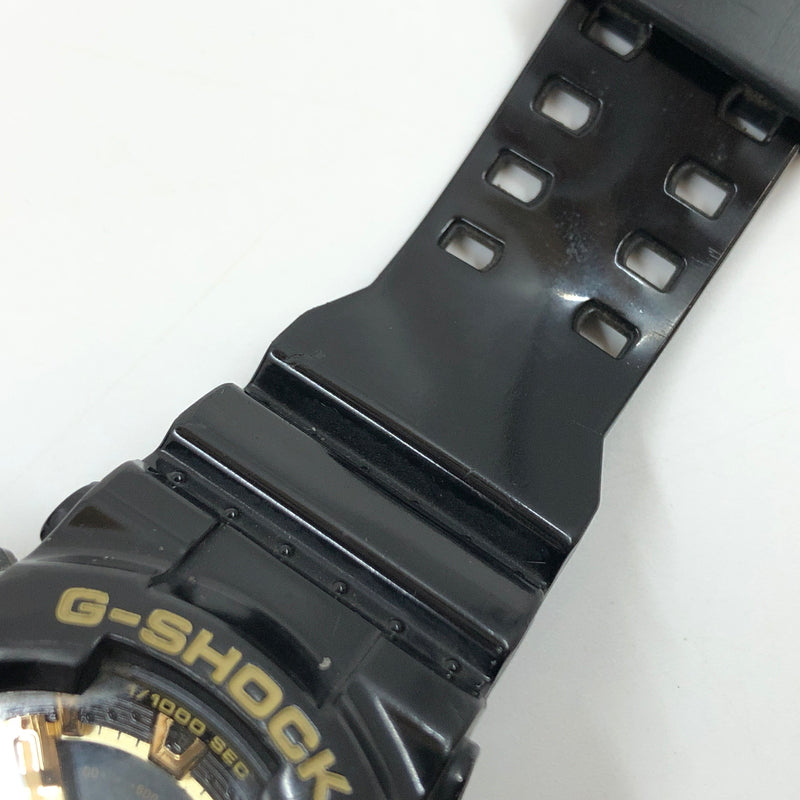 【中古品】【メンズ】 G-SHOCK ジーショック 110 SERIES ANALOG-DIGITAL WATCH GA-110GB-1AJF アナログデジタル 腕時計 196-260718-hn-09-fur カラー：ブラック/ゴールド 万代Net店