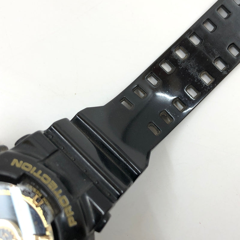 【中古品】【メンズ】 G-SHOCK ジーショック 110 SERIES ANALOG-DIGITAL WATCH GA-110GB-1AJF アナログデジタル 腕時計 196-260718-hn-09-fur カラー：ブラック/ゴールド 万代Net店