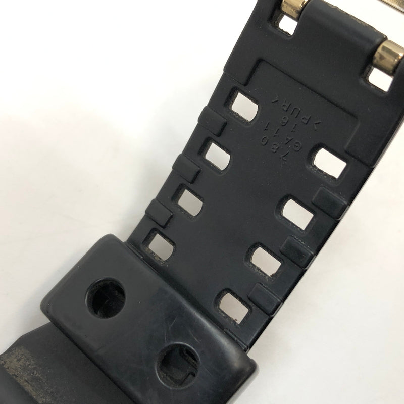 【中古品】【メンズ】 G-SHOCK ジーショック 110 SERIES ANALOG-DIGITAL WATCH GA-110GB-1AJF アナログデジタル 腕時計 196-260718-hn-09-fur カラー：ブラック/ゴールド 万代Net店