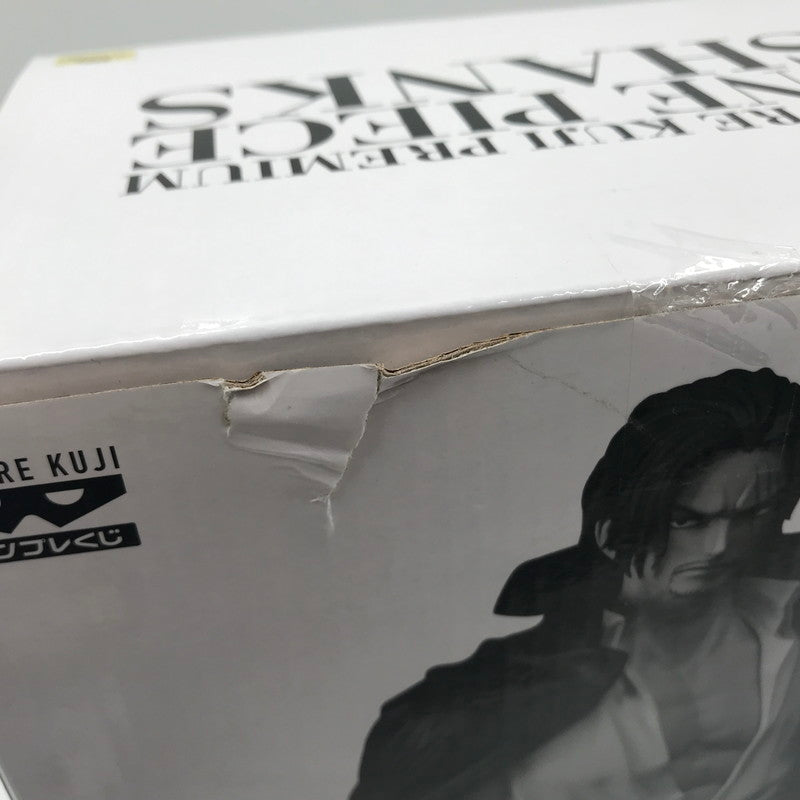 【中古美品】 バンプレくじ PREMIUM ワンピース シャンクス A賞 ブラシカラー 未開封 箱イタミ大 047-260702-ti-10-tagh 万代Net店