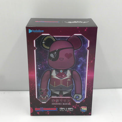 【中古美品】 hololive × BE@RBRICK 宝鐘マリン 100％ ＆ 400％ ホロライブ ベアブリック 未開封 053-260702-ti-11-tagh 万代Net店