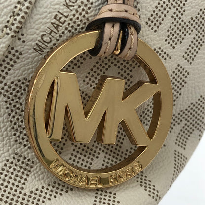 【中古品】【レディース】 Michael Kors マイケルコース 30S11TTT4B TOTE BAG トートバッグ カバン 鞄 180-241227-SY-17-iwa カラー：ホワイト/ベージュ/ゴールド系 万代Net店