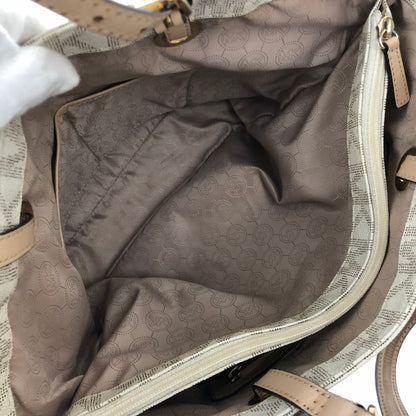 【中古品】【レディース】 Michael Kors マイケルコース 30S11TTT4B TOTE BAG トートバッグ カバン 鞄 180-241227-SY-17-iwa カラー：ホワイト/ベージュ/ゴールド系 万代Net店