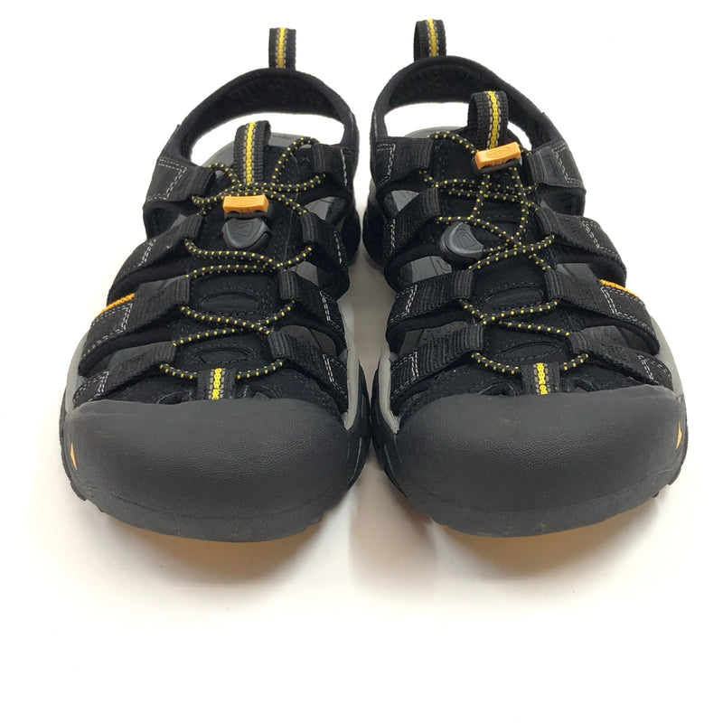【中古品】【メンズ】 KEEN キーン NEWPORT H２ SANDALS 1001907 ニューポート H２ サンダル シューズ 靴 164-260719-hn-01-fur サイズ：26.5cm US8.5 カラー：ブラック/グレー 万代Net店