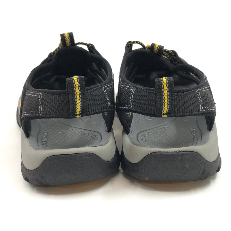 【中古品】【メンズ】 KEEN キーン NEWPORT H２ SANDALS 1001907 ニューポート H２ サンダル シューズ 靴 164-260719-hn-01-fur サイズ：26.5cm US8.5 カラー：ブラック/グレー 万代Net店