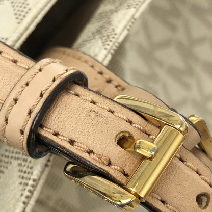 【中古品】【レディース】 Michael Kors マイケルコース 30S11TTT4B TOTE BAG トートバッグ カバン 鞄 180-241227-SY-17-iwa カラー：ホワイト/ベージュ/ゴールド系 万代Net店