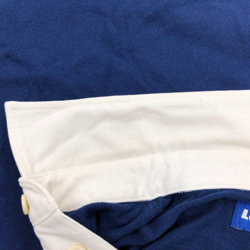 【現状渡し品】【メンズ】 LAFAYETTE ラファイエット LS POLO SHIRT IB18SS-16 長袖ポロシャツ トップス 142-261011-hn-06-fur サイズ：M カラー：ネイビー/ホワイト/レッド 万代Net店