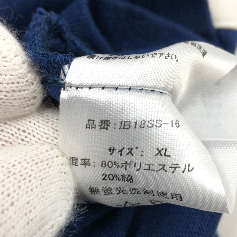 【現状渡し品】【メンズ】 LAFAYETTE ラファイエット LS POLO SHIRT IB18SS-16 長袖ポロシャツ トップス 142-261011-hn-06-fur サイズ：M カラー：ネイビー/ホワイト/レッド 万代Net店