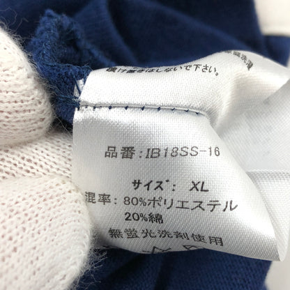 【現状渡し品】【メンズ】 LAFAYETTE ラファイエット LS POLO SHIRT IB18SS-16 長袖ポロシャツ トップス 142-261011-hn-06-fur サイズ：M カラー：ネイビー/ホワイト/レッド 万代Net店