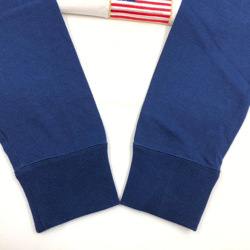 【現状渡し品】【メンズ】 LAFAYETTE ラファイエット LS POLO SHIRT IB18SS-16 長袖ポロシャツ トップス 142-261011-hn-06-fur サイズ：M カラー：ネイビー/ホワイト/レッド 万代Net店