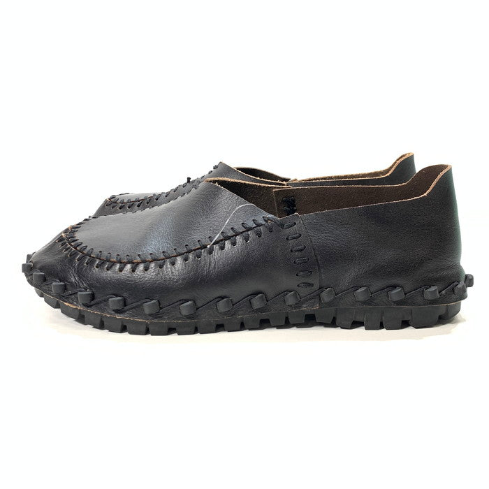 【中古品】【メンズ】 SAND WATERR RESEARCHED SHOES レザー スリッポン サンダル シューズ 164-260208-gm-36-fuz サイズ：28cm カラー：ブラウン 万代Net店