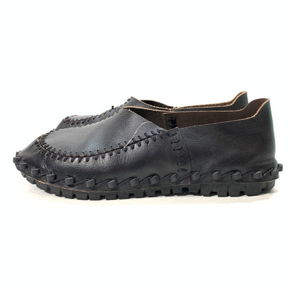 【中古品】【メンズ】 SAND WATERR RESEARCHED SHOES レザー スリッポン サンダル シューズ 164-260208-gm-36-fuz サイズ：28cm カラー：ブラウン 万代Net店