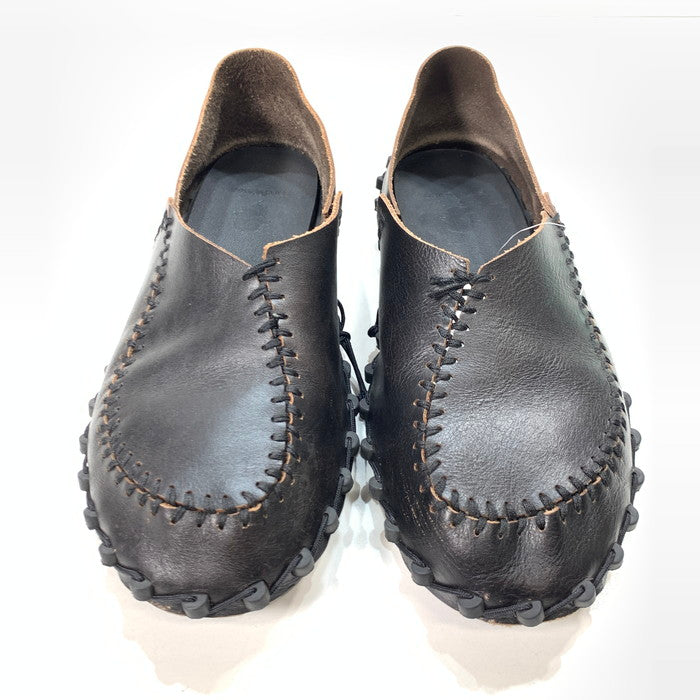 【中古品】【メンズ】 SAND WATERR RESEARCHED SHOES レザー スリッポン サンダル シューズ 164-260208-gm-36-fuz サイズ：28cm カラー：ブラウン 万代Net店