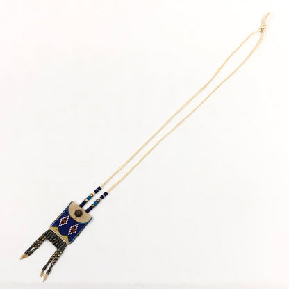 【中古品】【メンズ/レディース】 USED ユーズド NATIVE AMERICAN BEADS&BEADWORK NECKLACE ネイティブアメリカン ビーズ＆ビーズワーク ネックレス アクセサリー 191-260719-hn-03-fur カラー：マルチカラー 万代Net店