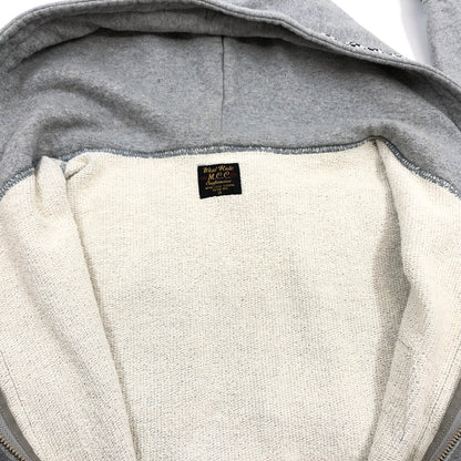 【中古品】【メンズ】 WEST RIDE ウエストライド ZIP UP CHECKER HOODIE ジップアップチェッカーフーディー パーカー スウェット トップス 145-261011-hn-08-fur サイズ：36 カラー：グレー 万代Net店