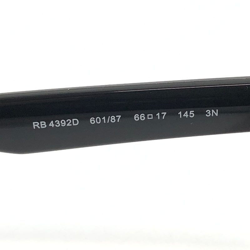 【中古品】【メンズ/レディース】 RAY-BAN レイバン SUNGLASSES RB4392D サングラス アイウェア 203-260719-hn-04-fur サイズ：66ロ17 145 カラー：ブラック 万代Net店