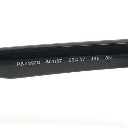 【中古品】【メンズ/レディース】 RAY-BAN レイバン SUNGLASSES RB4392D サングラス アイウェア 203-260719-hn-04-fur サイズ：66ロ17 145 カラー：ブラック 万代Net店