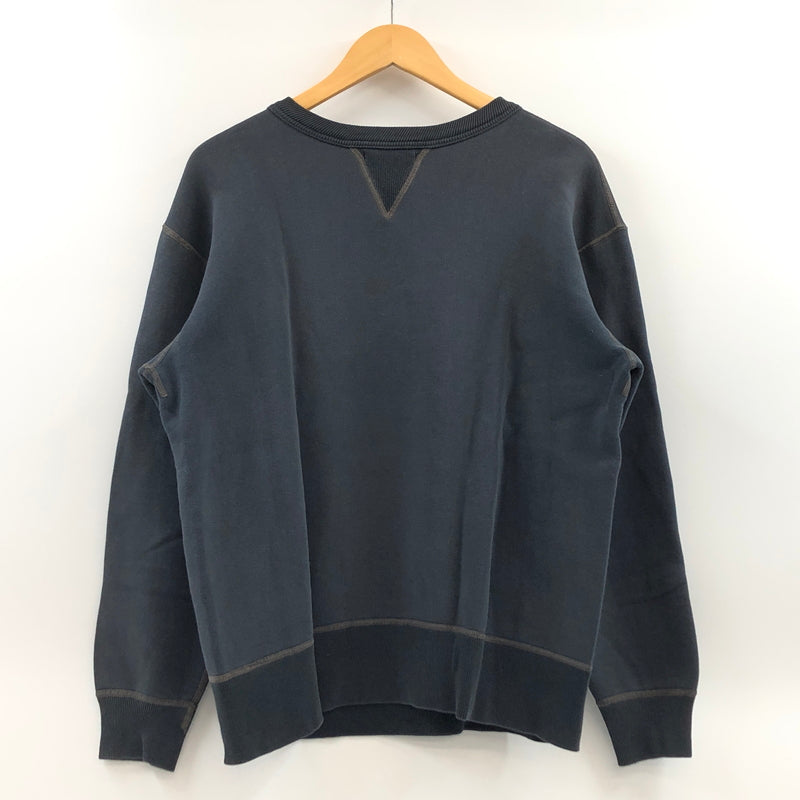 【中古品】【メンズ】 FULLCOUNT フルカウント SWEATSHIRT 両Vガゼット スウェットシャツ トレーナー トップス 145-261011-hn-09-fur サイズ：40 カラー：チャコール系 万代Net店