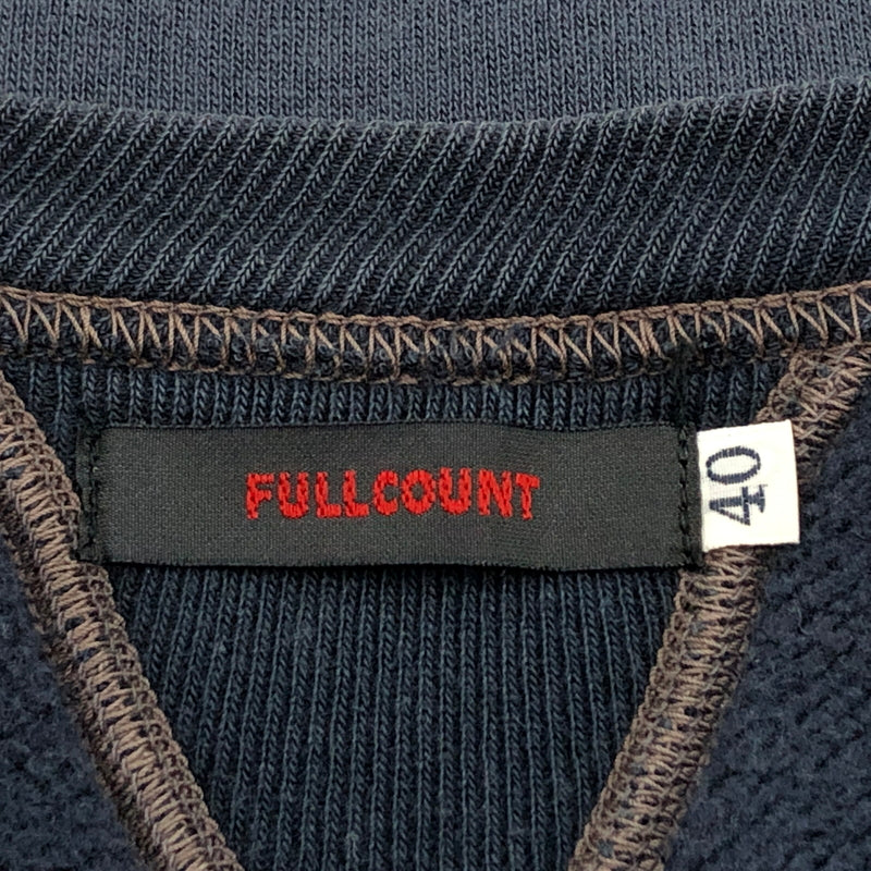 【中古品】【メンズ】 FULLCOUNT フルカウント SWEATSHIRT 両Vガゼット スウェットシャツ トレーナー トップス 145-261011-hn-09-fur サイズ：40 カラー：チャコール系 万代Net店