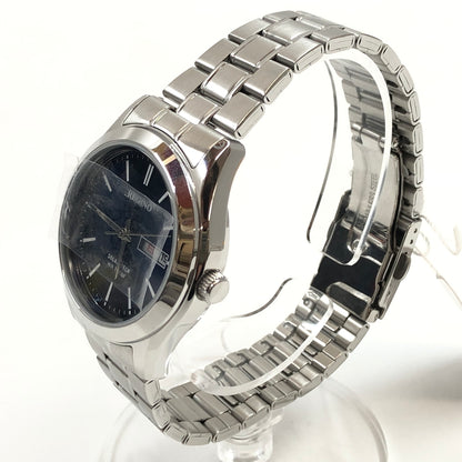 【中古美品】【メンズ】 CITIZEN シチズン SOLAR TECH REGUNO ANALOG WATCH KM1-211-71 ネイビー文字盤 ソーラーテック レグノ アナログ 腕時計 197-260719-hn-05-fur カラー：シルバー/ネイビー 万代Net店