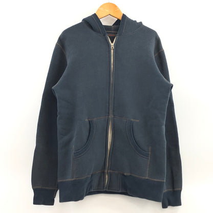 【中古品】【メンズ】 FULLCOUNT フルカウント FULL ZIP HOODIE フルジップフーディー パーカー スウェット トップス 145-261011-hn-10-fur サイズ：38 カラー：チャコール系 万代Net店