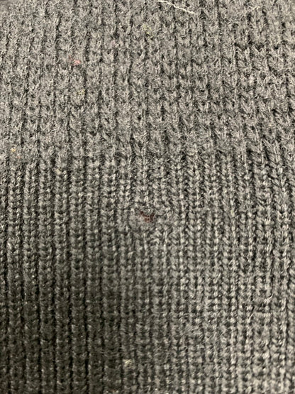 【中古品】【メンズ】 VINTAGE ヴィンテージ DIAMOND PATTERN ZIP UP SWEATER ダイアモンド パターン ジップ アップ セーター トップス ニット 146-260903-hu-24-min サイズ：タグなしのため不明 カラー：ブラック 万代Net店