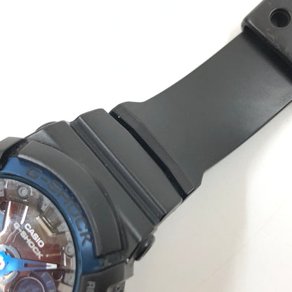 【中古品】【メンズ】 G-SHOCK ジーショック ANALOG-DIGITAL WATCH GA-200CB-1AJF アナログデジタル 腕時計 196-260719-hn-06-fur カラー：ブラック/ブルー 万代Net店