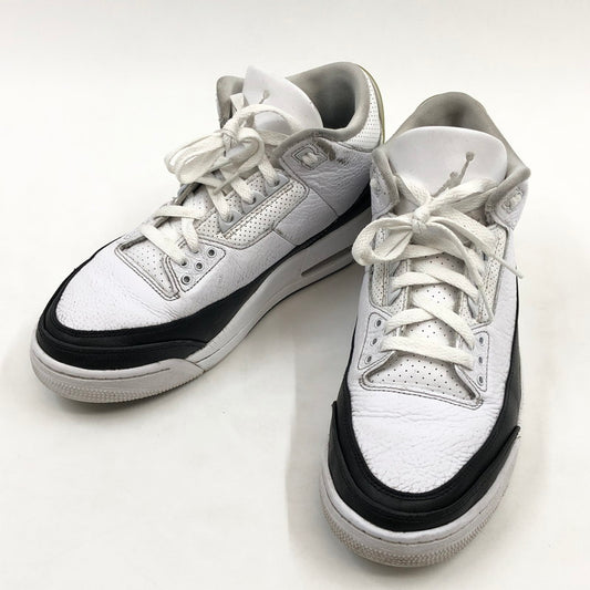 【現状渡し品】【メンズ】 NIKE ナイキ × Fragment フラグメント AIR JORDAN 3 RETRO SP エアジョーダン3 レトロ SP スニーカー シューズ 靴 160-260204-hn-03-fur サイズ：27.0cm US9 カラー：ホワイト/ブラック 万代Net店