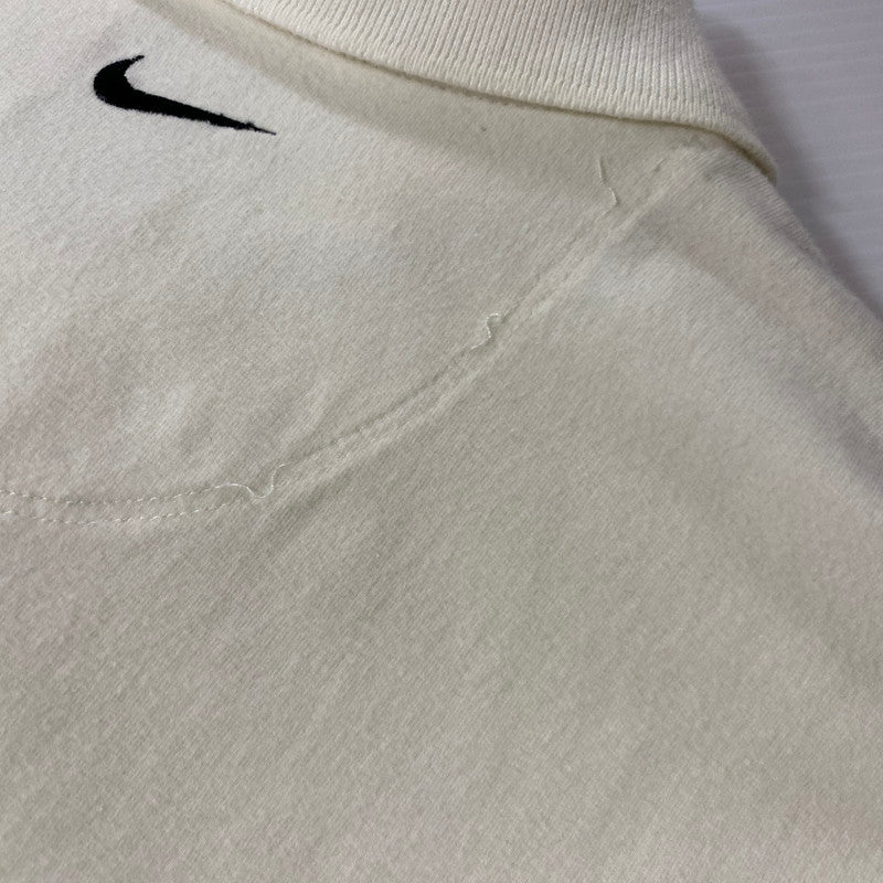 【中古品】【メンズ】 NIKE ナイキ 90’s TIGER WOODS GOLF POLO SHIRT S9-FET 90年代 タイガーウッズ ゴルフ ポロシャツ 半袖 トップス 148-251125-yo-19-tei サイズ：L カラー：ホワイト 万代Net店