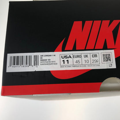【中古美品】NIKE ナイキ BQ4422-161 AIR JORDAN 1 HIGH ’85 METALLIC BURGUNDY 160-250611-SY-08-iwa サイズ：29.0 カラー：METALLIC BURGUNDY 万代Net店
