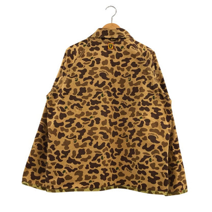 【中古品】【メンズ】 HUMAN MADE ヒューマンメイド DUCK CAMO RANGER JACKET HM21JK005 ダックカモ レンジャージャケット リバーシブル アウター 142-251123-hn-05-fur サイズ：L カラー：グリーン系/ブラウン系 万代Net店